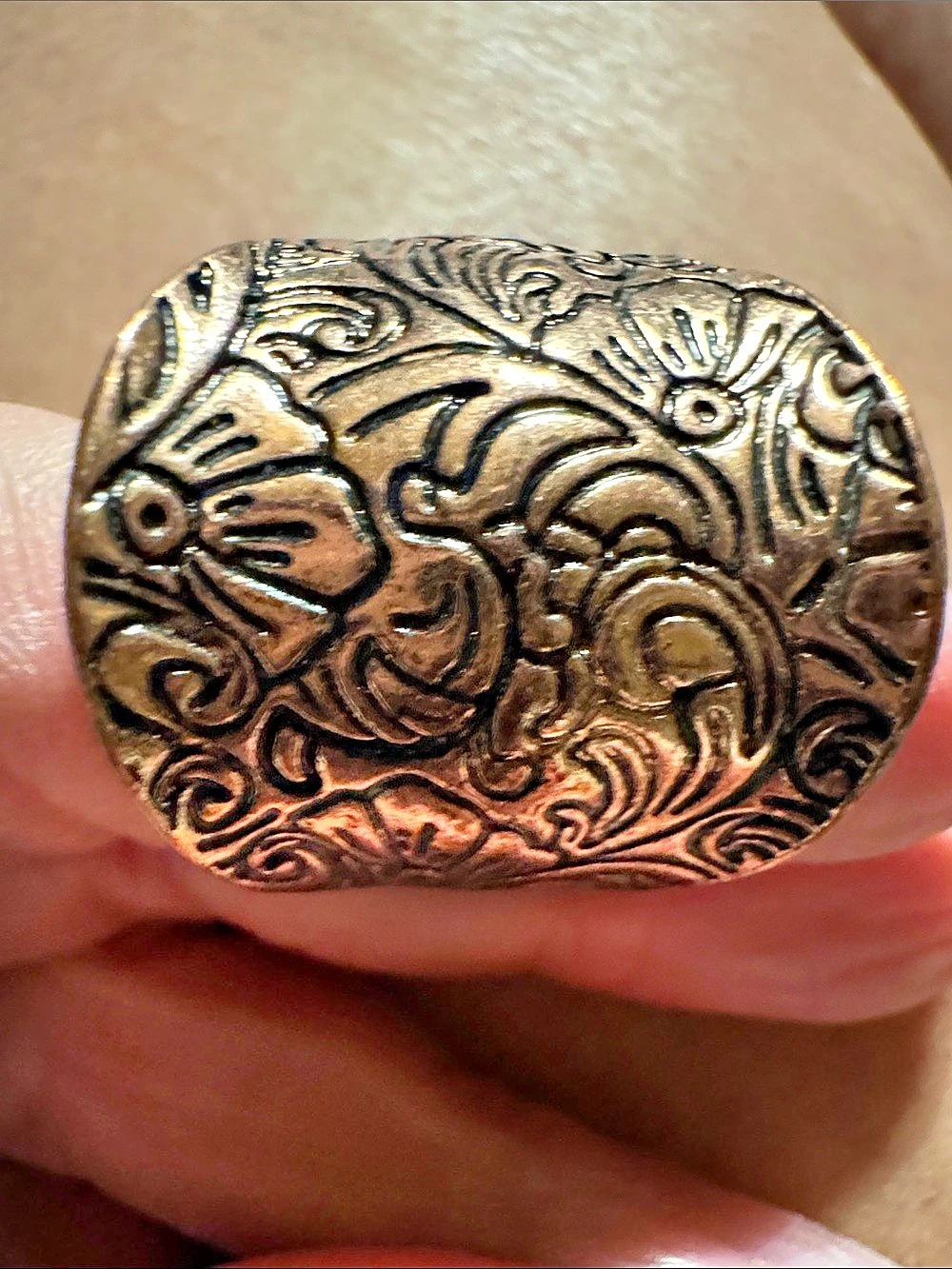 Copper Stretch Ring